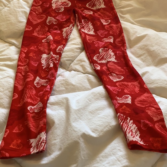 Tween Lularoe Heart Leggings - Picture 2 of 7